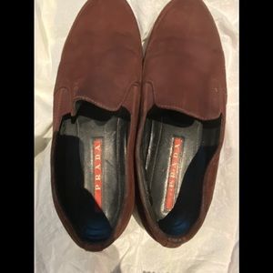 Prada slip ons